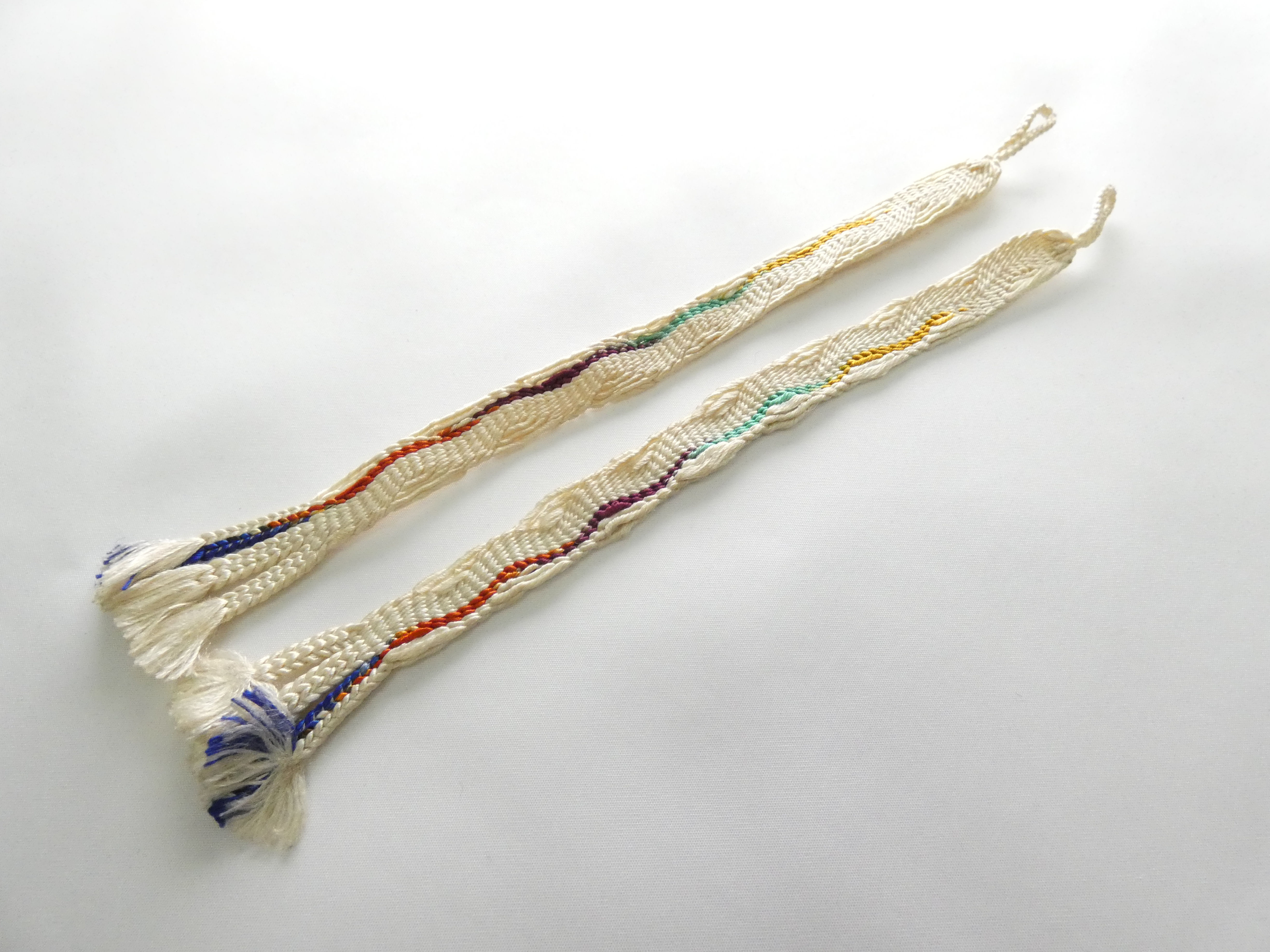 ◆KWHH008  羽織紐  2本セット （女性用）フェザーヤーン ｜中古