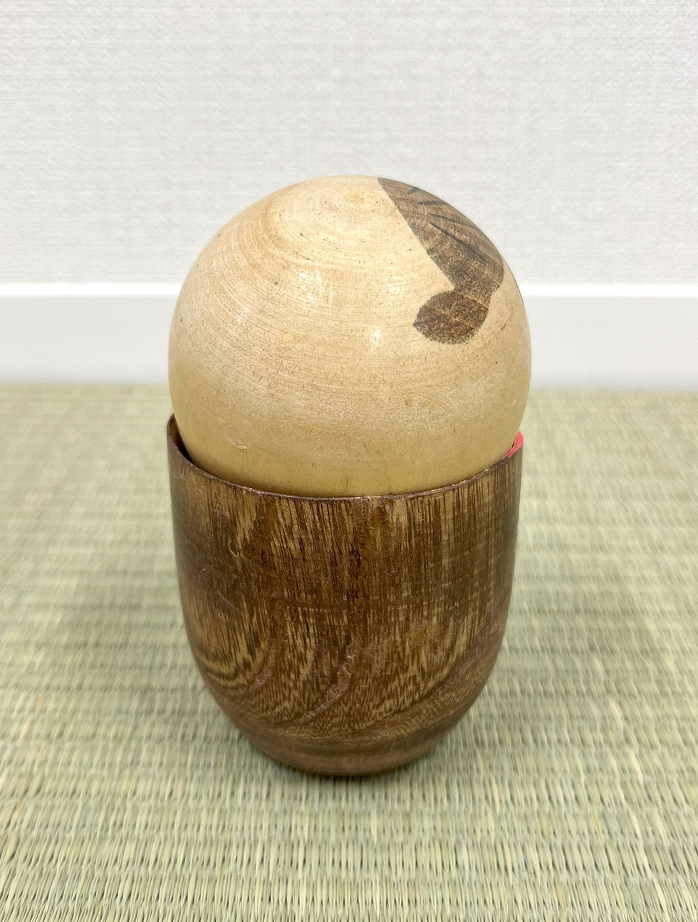 Thumbnail: ♢KM044 Kokeshi Doll, Lucky Charm, Japanese Doll, Folk Art, Traditional Craft, Toy
