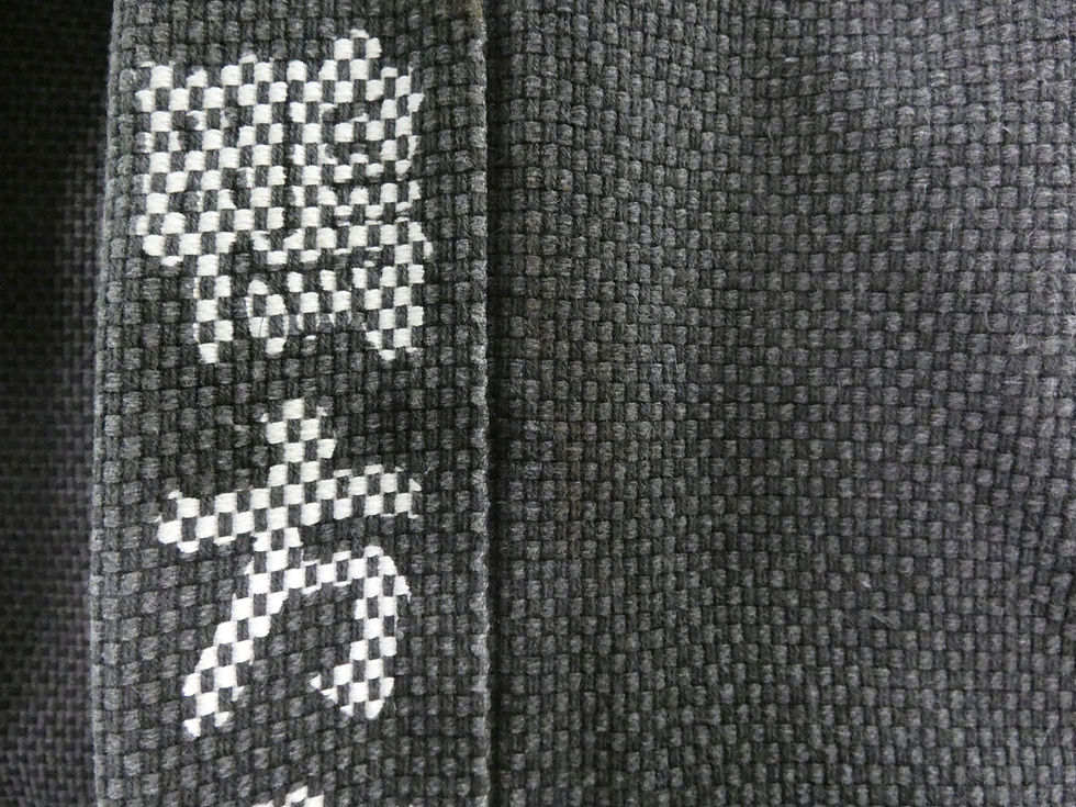 Thumbnail: ♢KO021 [Antique Firefighter's Jacket] Double-layered sashiko fabric, replica of a top-quality vintage jacket for fire brigades.
