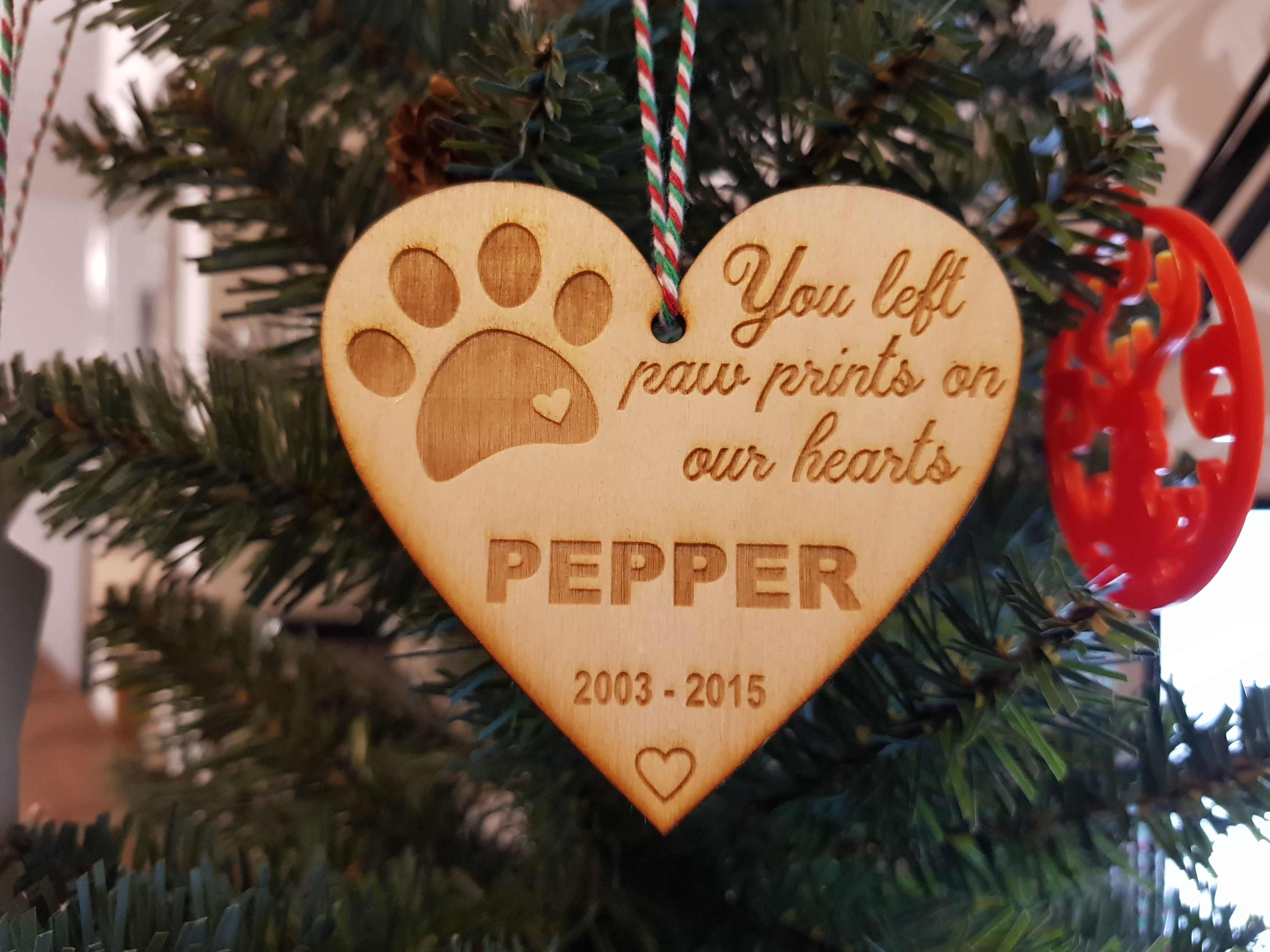 pet rememberance tree decoration