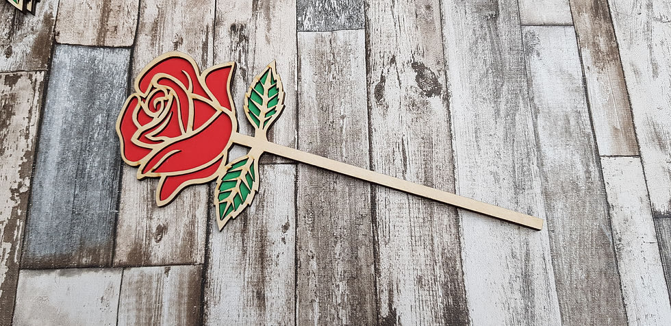Thumbnail: wooden forever rose perfect valentines gift