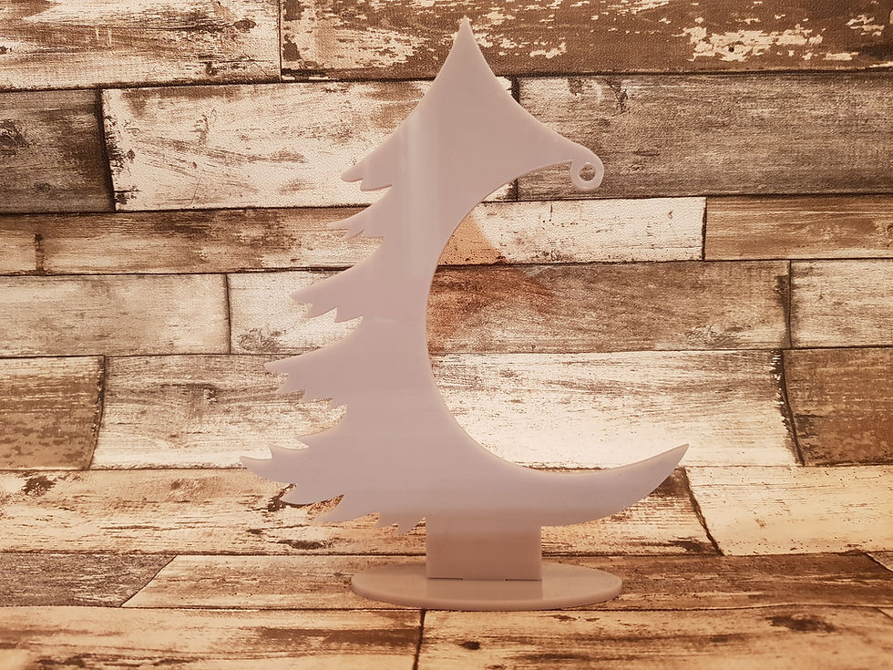 Thumbnail: Acrylic tree shaped bauble hanger (tree only)