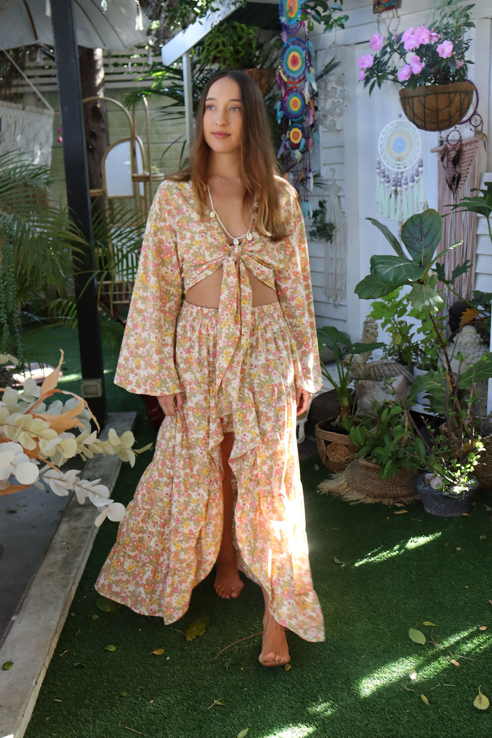 Thumbnail: Gypsy skirt and tie top Set