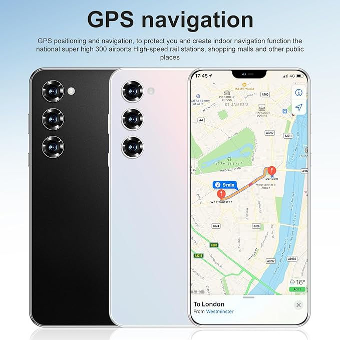 Thumbnail: C24 Ultra 5G Unlocked Smartphone Android 14 Phone, 12GB 512GB 6800mAh