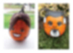 HAND-PAINTED PUMPKINS
