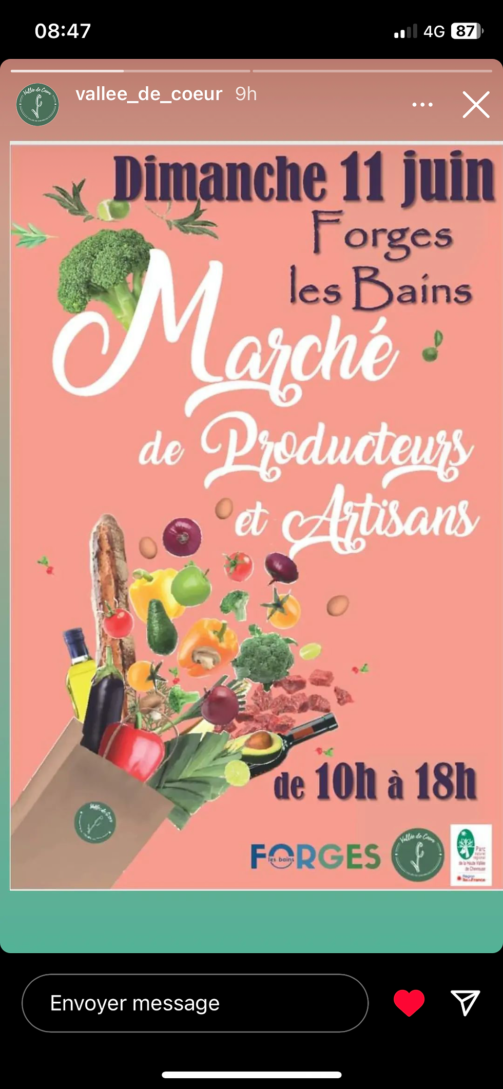 Marché Artisanal Forges les bain