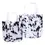 Thumbnail: Dalmation Glass Handbag Style Flower Vase