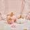 Thumbnail: Pink & Gold Autumn Velvet Pumpkins