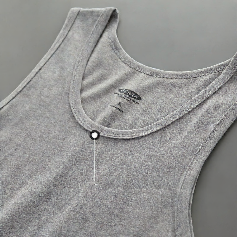 Thumbnail: Sleeveless T-shirt Solid colors for men in summer