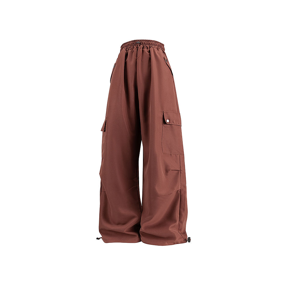 Thumbnail: Womens Casual Cargo Pants