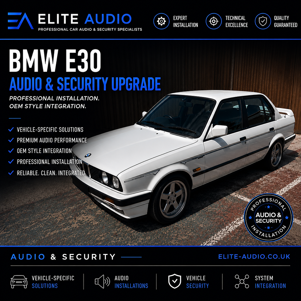 Elite-Audio.co.uk Car Audio & Security BMW E30 Small.png