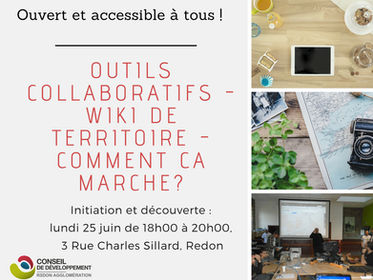 Venez vous initier aux outils collaboratifs avec le Conseil de développement.