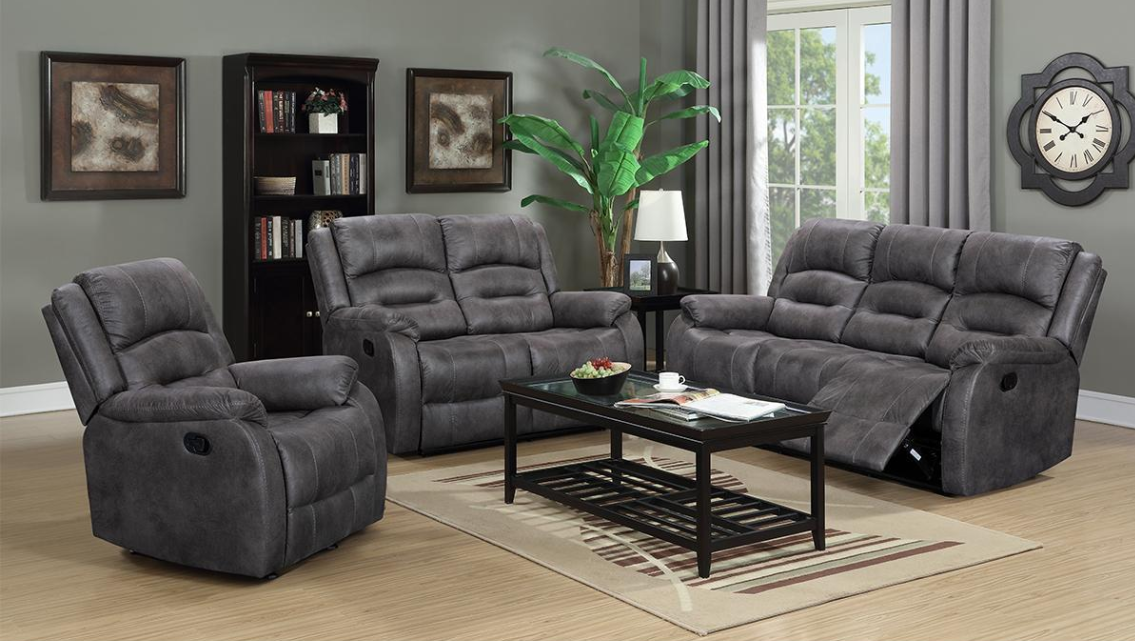 Larissa Collection cloth manual recline