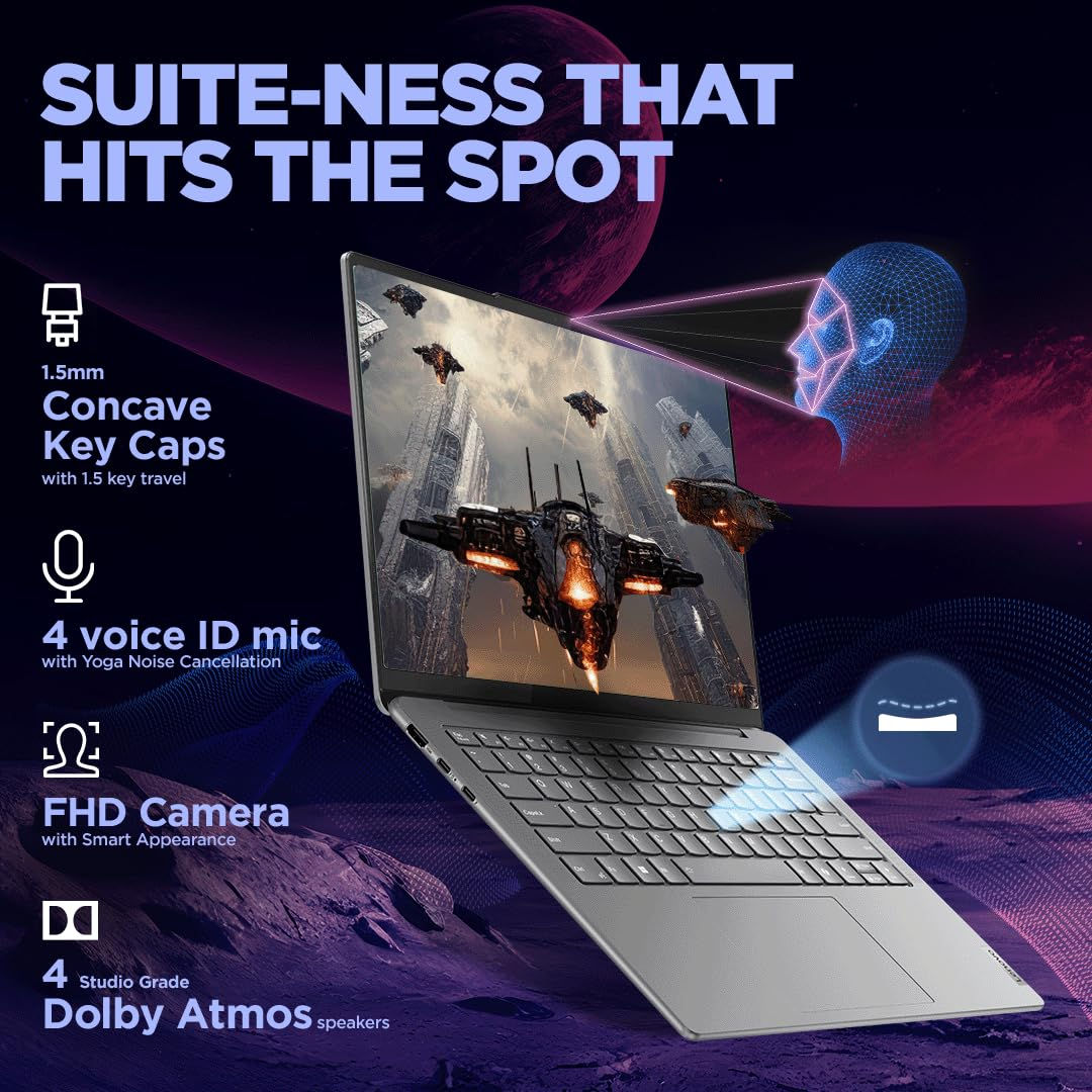 Lenovo Yoga Slim 7 14IMH9 83CV00B3IN Ultra 9-185H 32GB 1TB SSD 14 OLED Win11 MS2