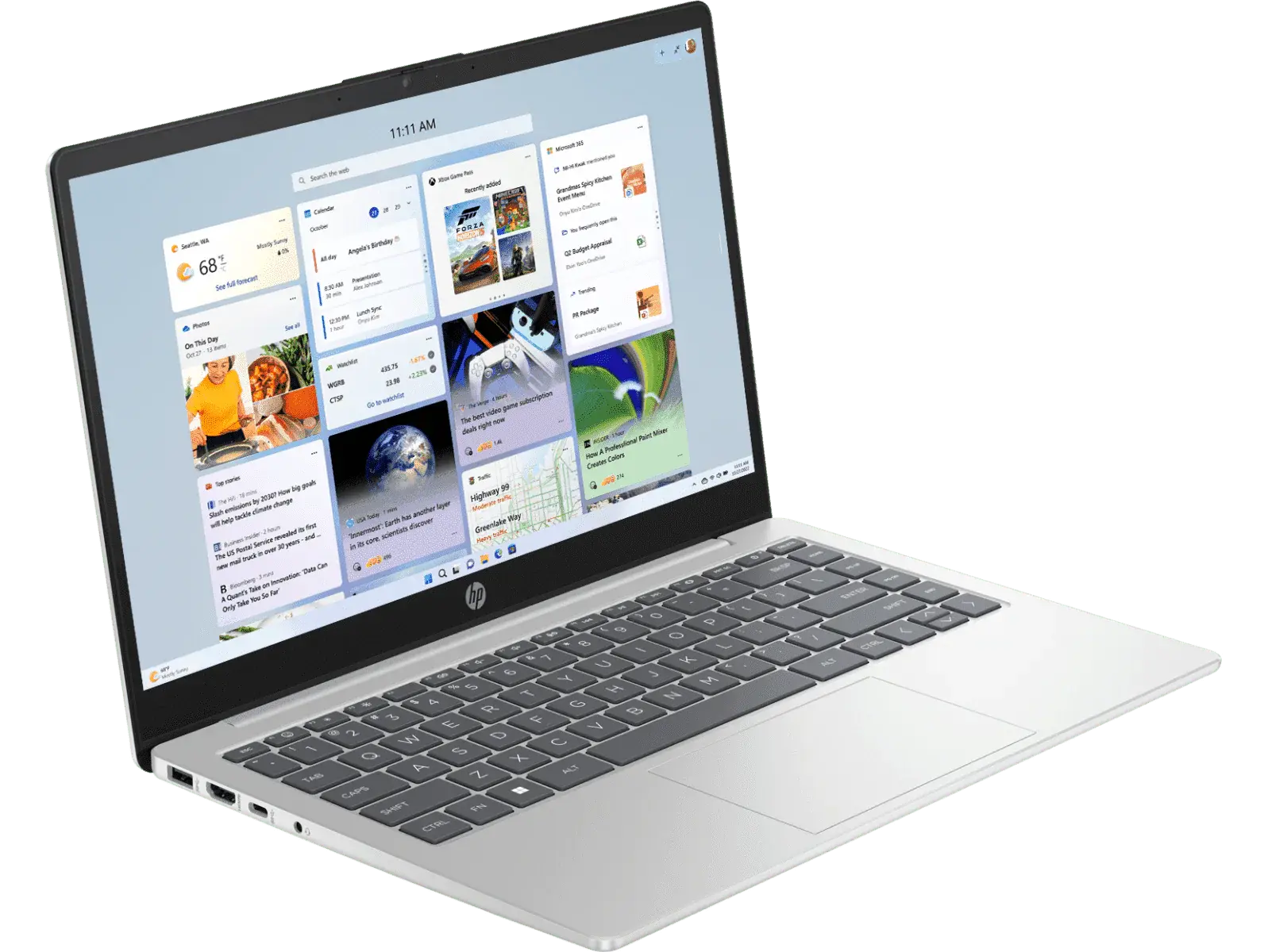 HP 15-fd0028TU i5-13420H 16GB 512GB SSD 15.6 FHD Win11 MS24 Silver