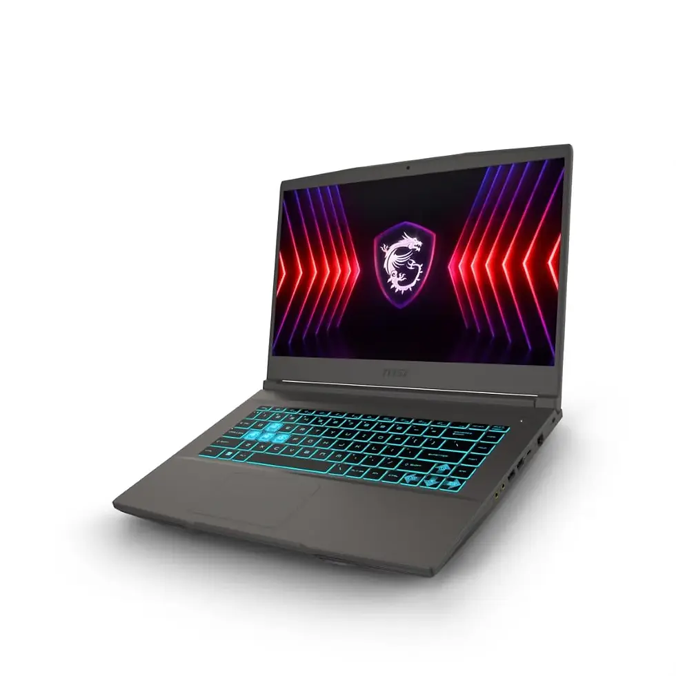 Thumbnail: MSI Thin 15 B13UC-125IN i5-13420H 16GB 512GB SSD RTX 3050 4GB Win11 Grey