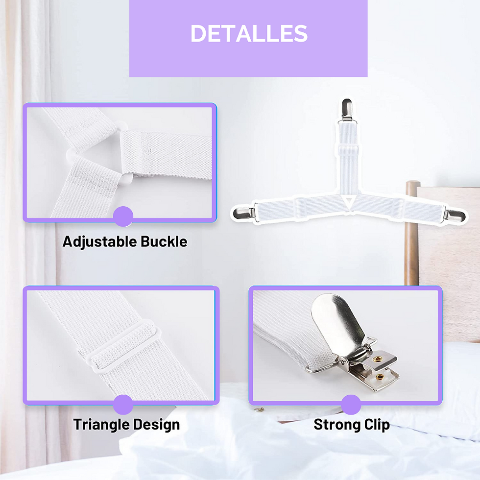 Miniatura: Clips sujetadores para ropa de cama