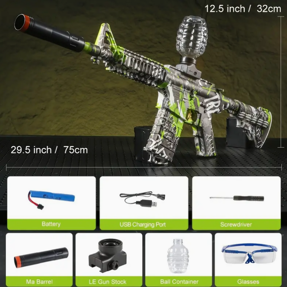 Miniatura: Rifle lanzador de bolas de gel