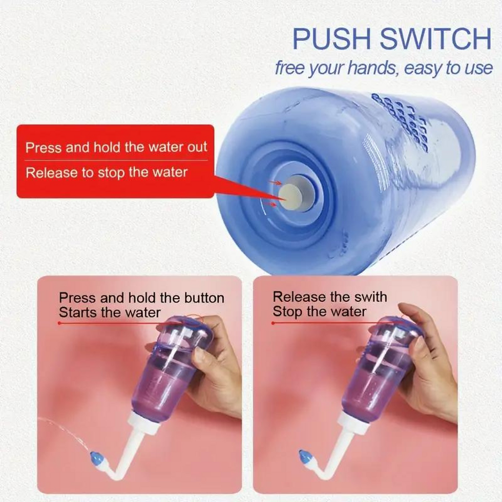Miniatura: Botella de lavado nasal a presión - 300ml
