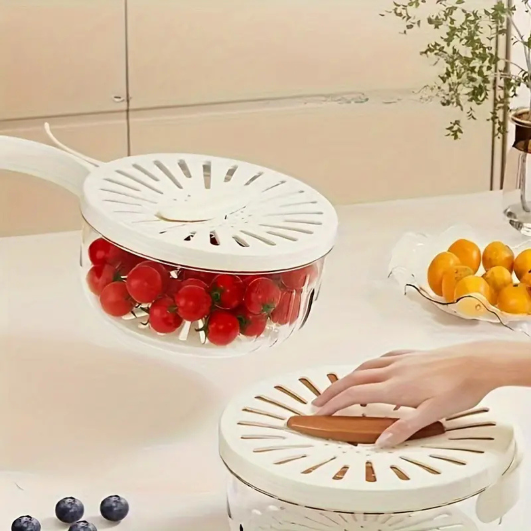 Escurridor y cesta de lavado