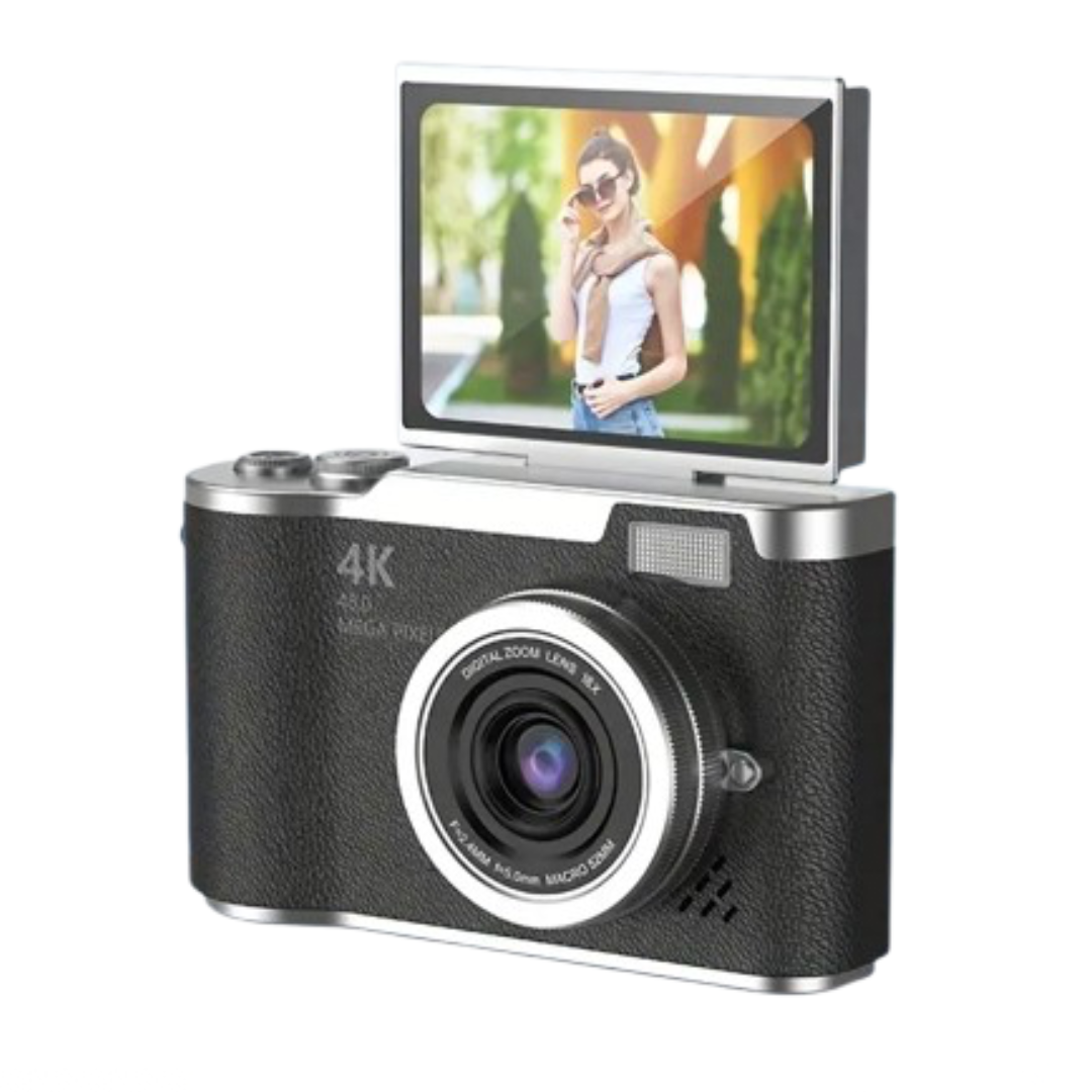 Cámara digital plegable 4K