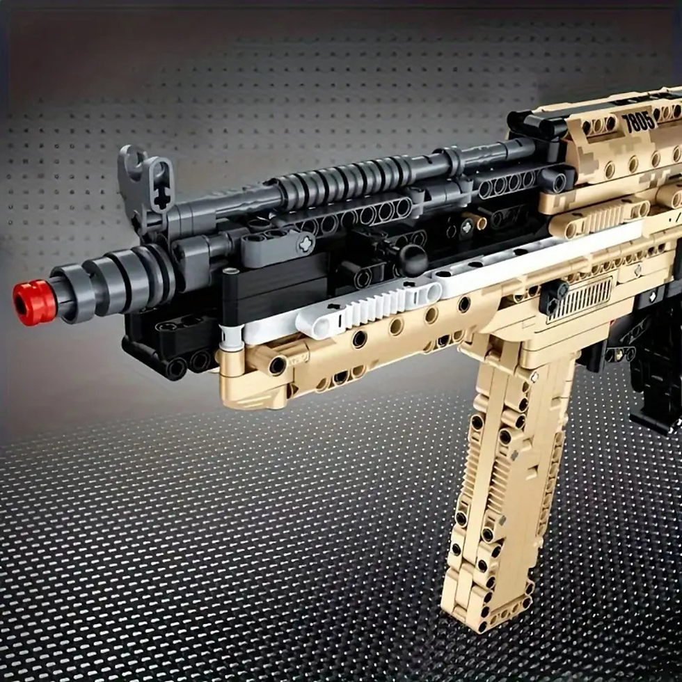 Miniatura: Set de bloques de construcción 3D – Rifle