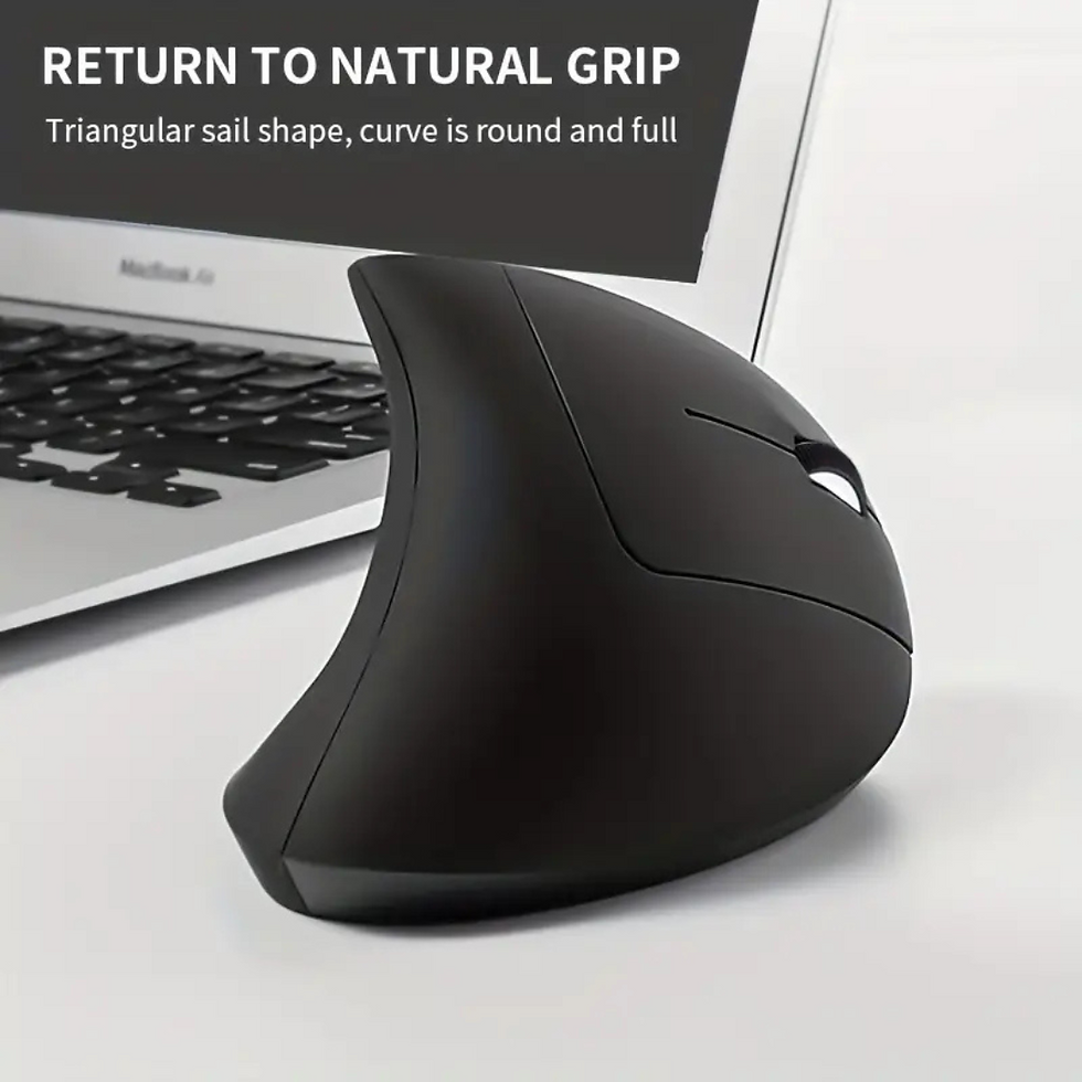 Miniatura: Mouse inalambrico ergonómico