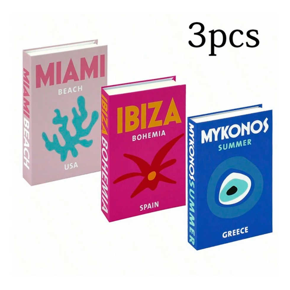 Miniatura: Libros decorativos  - Playas