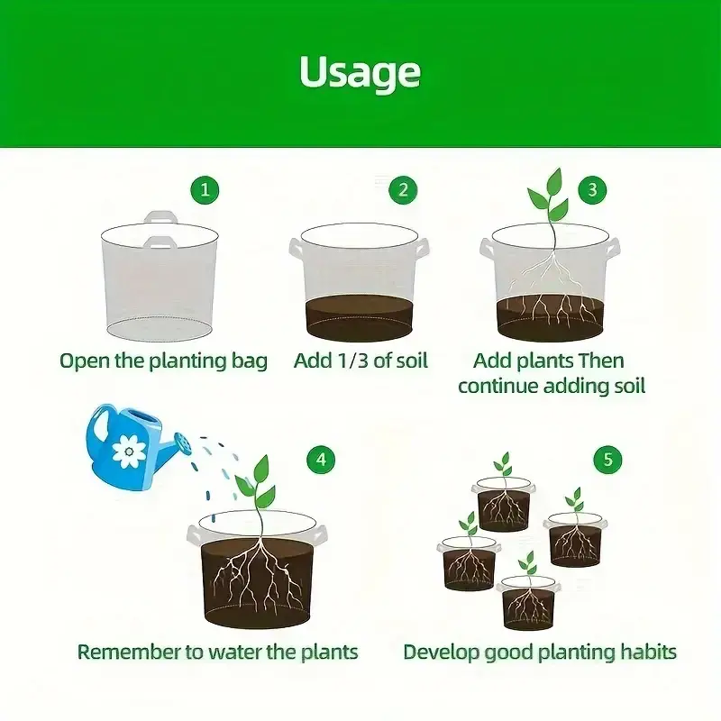Miniatura: Bolsas de cultivo para plantas