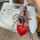 Miniatura: Charm de bolso – Corazón con lazo