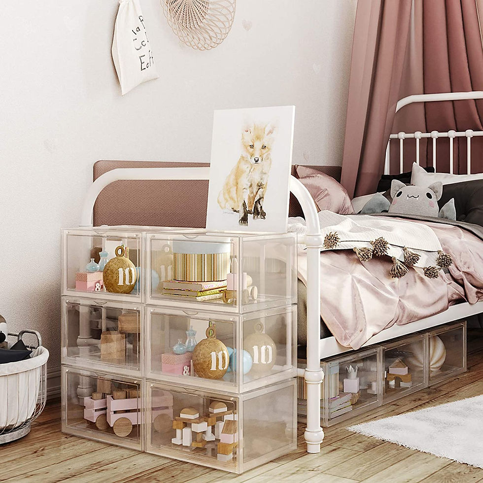 Miniatura: Caja acrílica organizadora  pequeña - 3 Pack