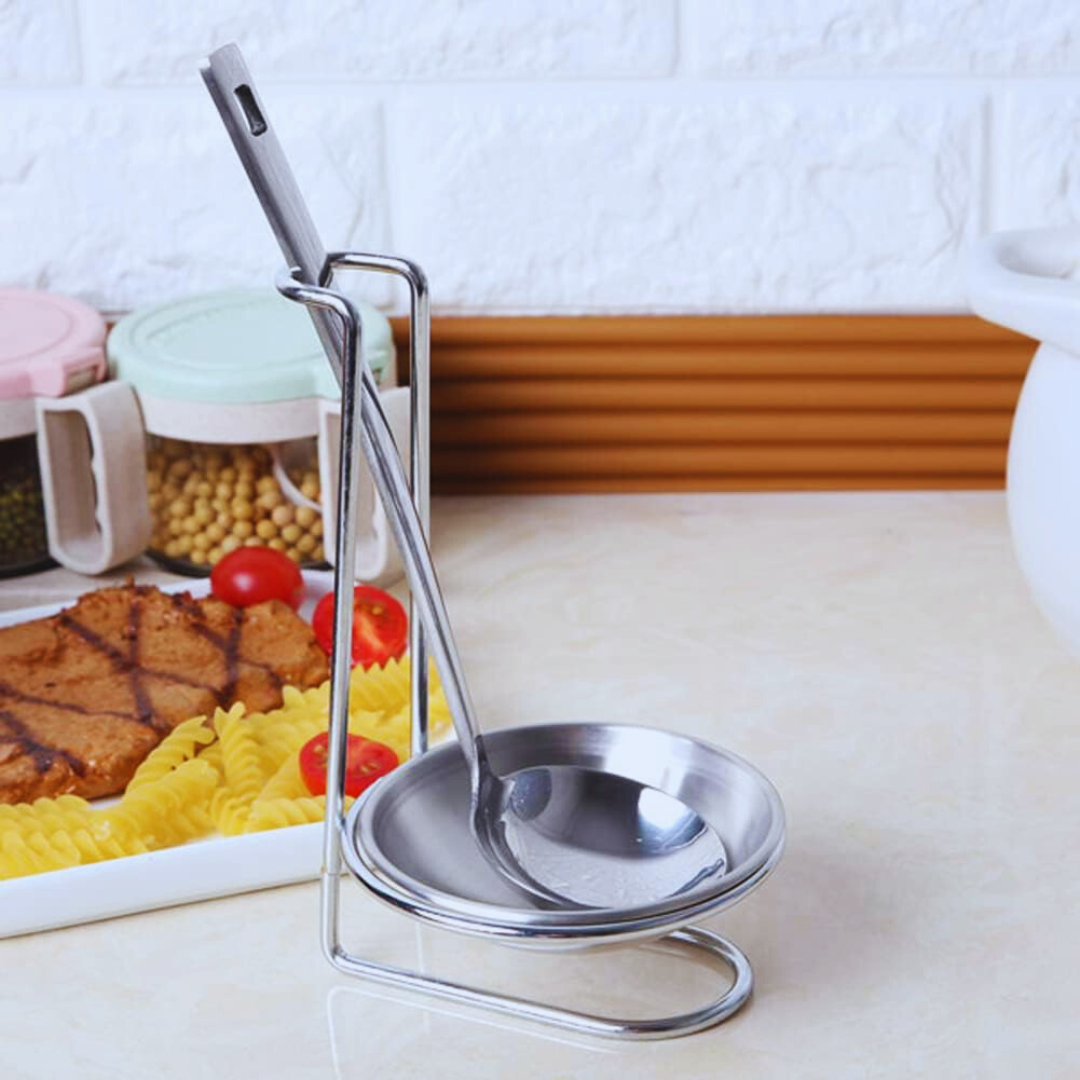 Soporte con base antigoteo