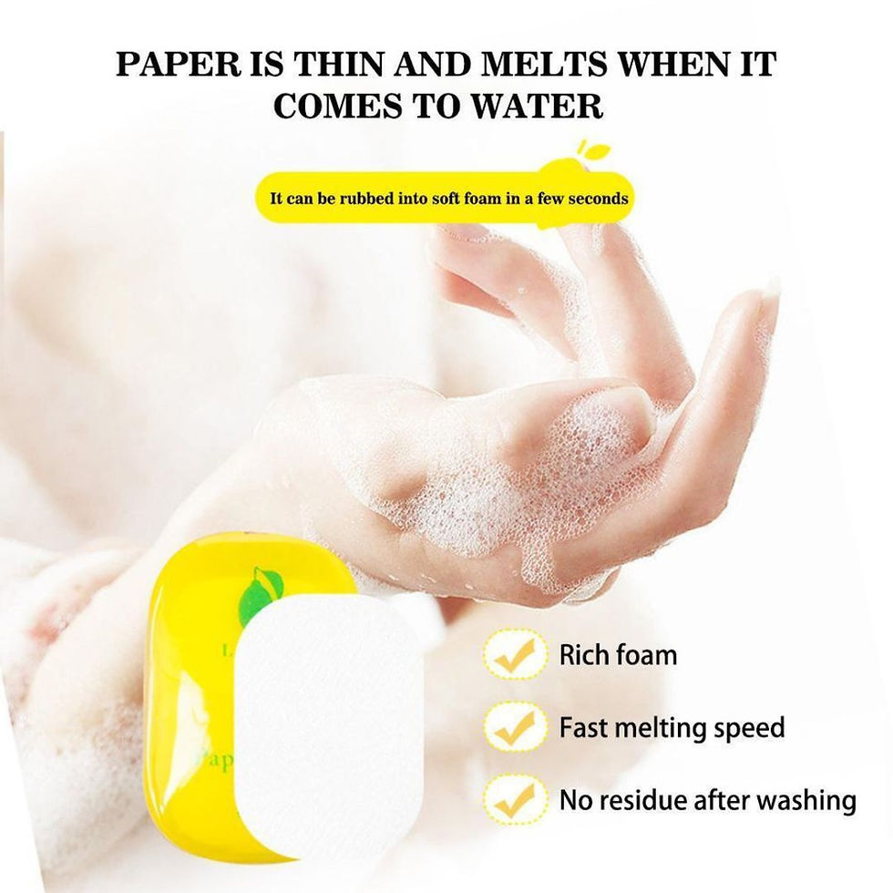Miniatura: Jabón de papel soluble en agua