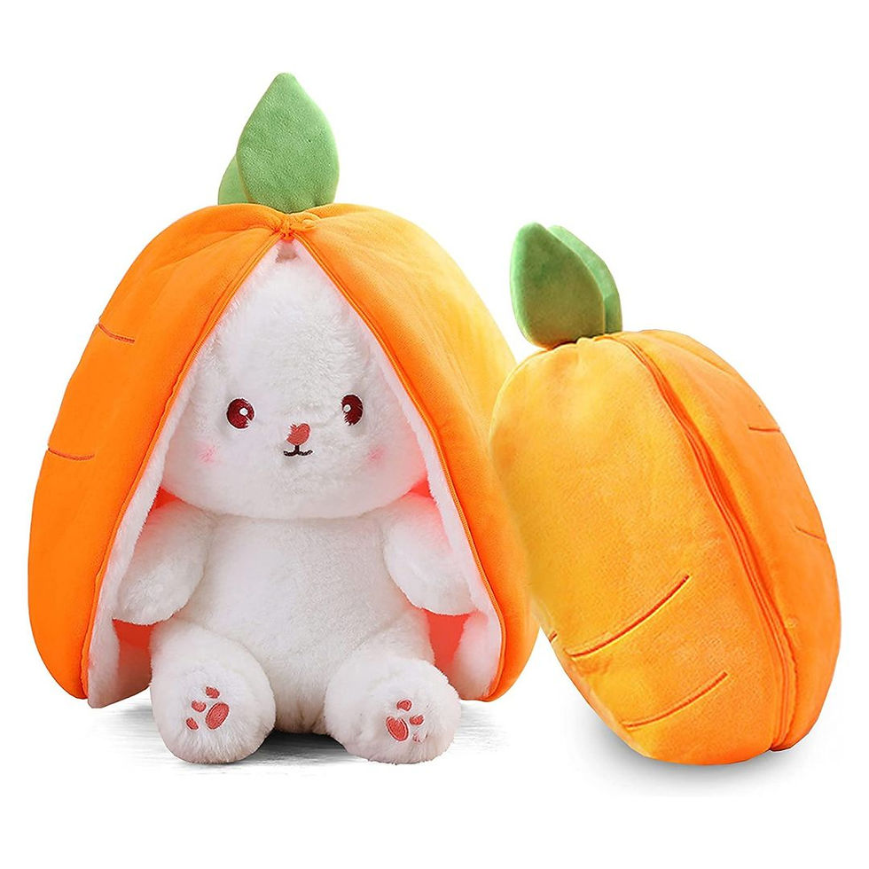 Miniatura: Peluche reversible de conejo - 13 pulgadas