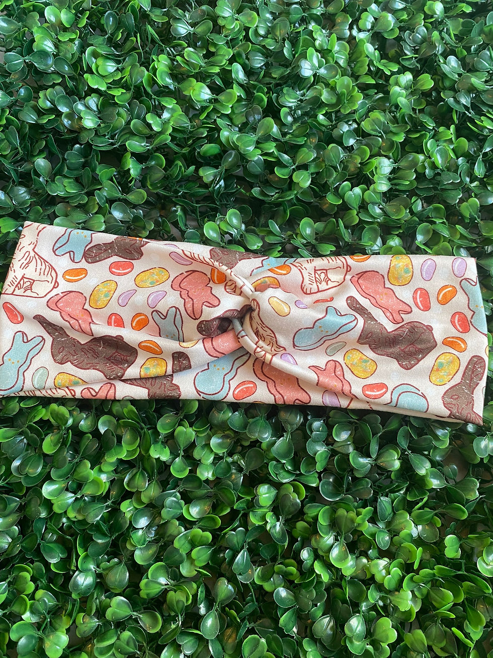 Chocolate Bunnies Headbands