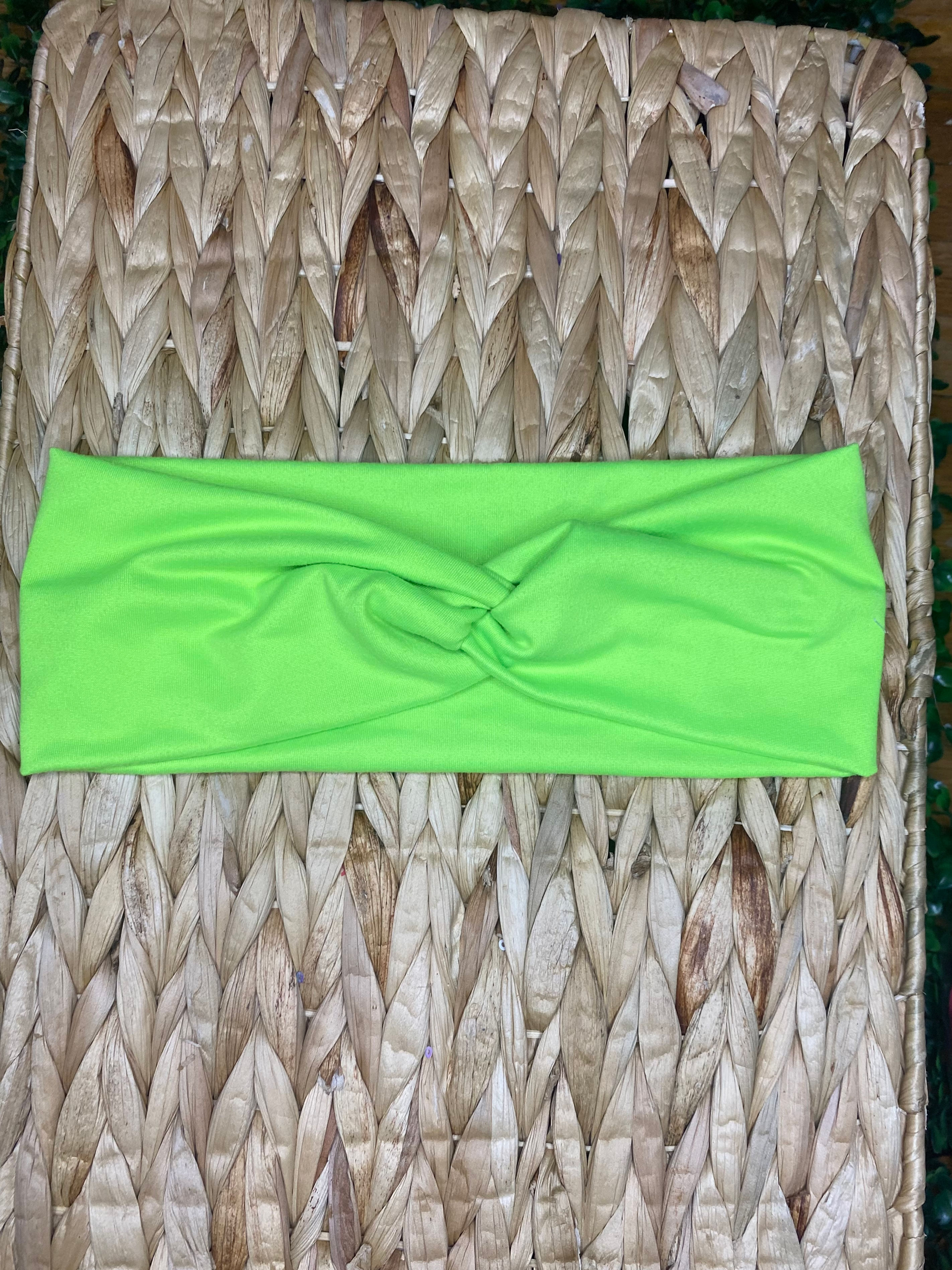 Neon Lime Headbands