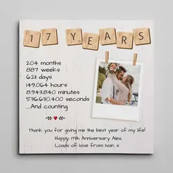17thYear-Anniversary-Custom-Canvas-Print