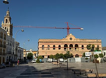 INSTALADA LA GRÚA PARA CONTINUAR CON LAS OBRAS DE LAS CASAS CONSISTORIALES DE ÉCIJA Ayer, 