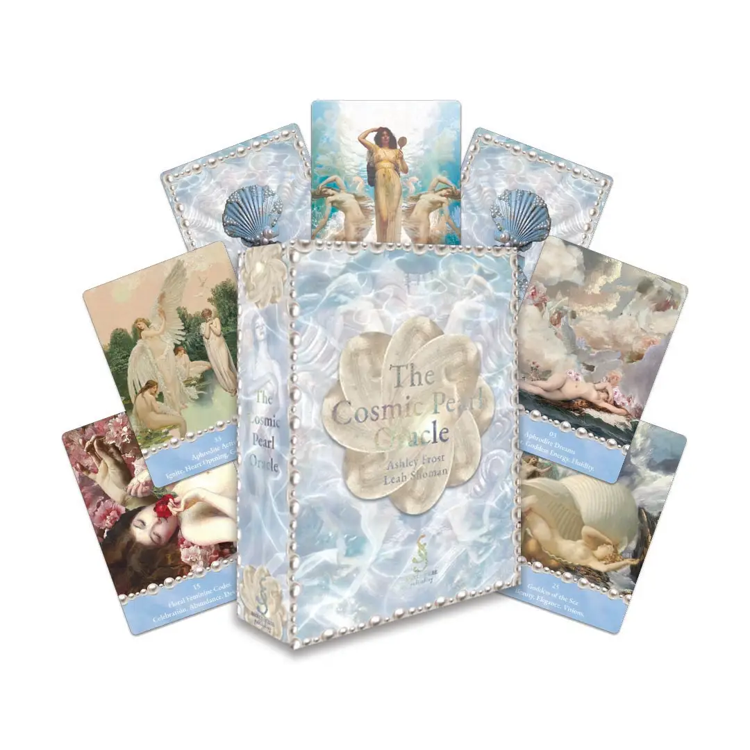 Cosmic Pearl Oracle (44 Full Color Cards and 120-Page Full-Color Guidebook)