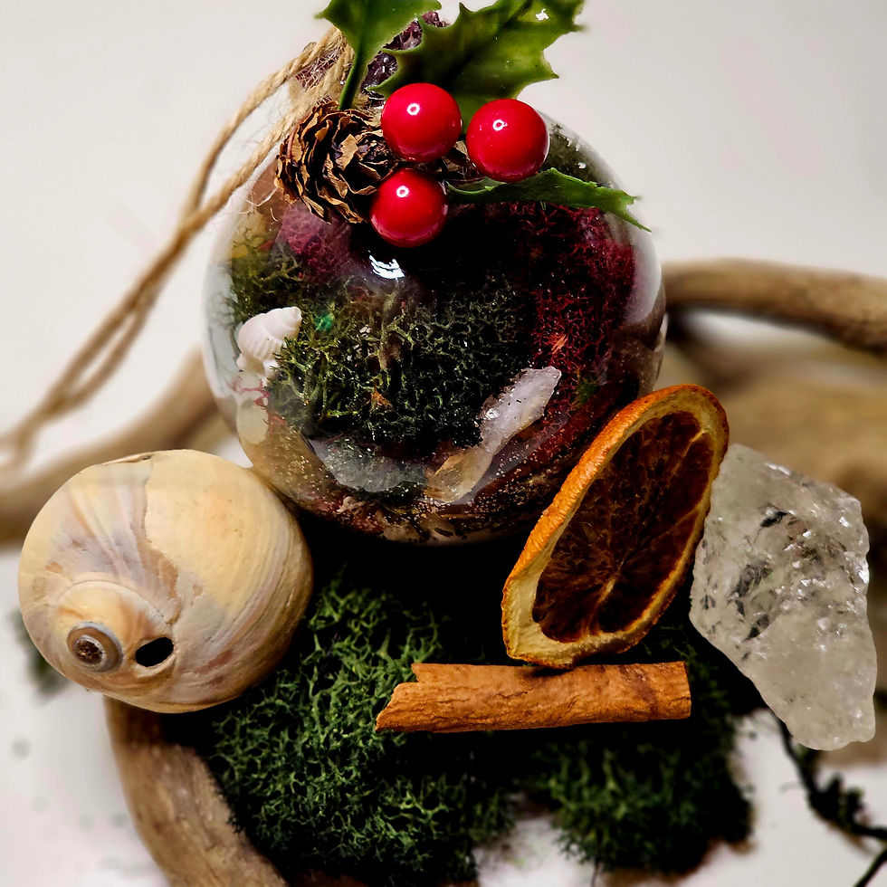 Yule Sea Witch Ball Workshop