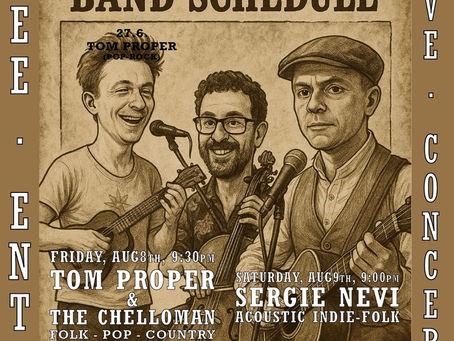 💥✨Weekend Live Music at The Kneipe!✨💥 🫶New week, new start! 