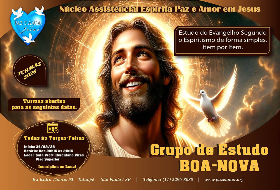 Grupo de Estudo Boa Nova - 2026