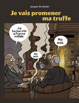 JACQUES DE DECKER Je vais promener ma truffe Éditions Marot illustration Vadot