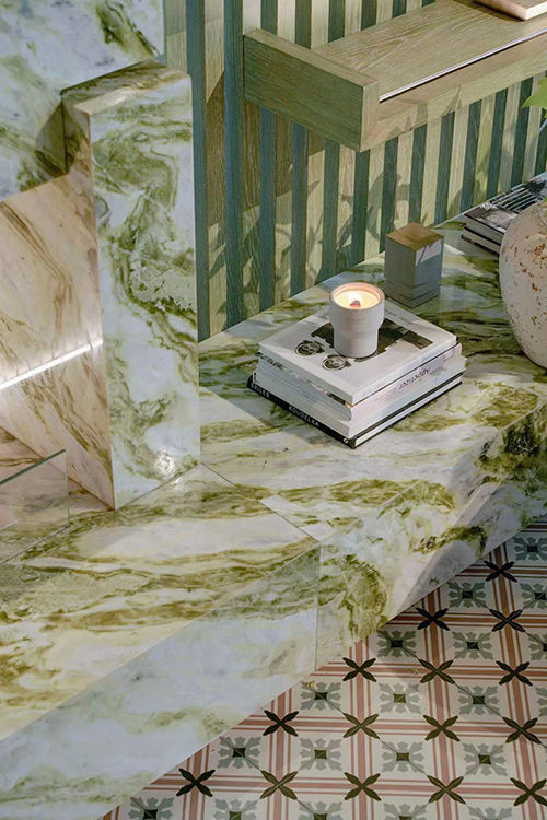 Thumbnail: Afara Forest Green Marble