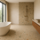 Thumbnail: Warm Beige Large‑Aggregate Recycled Terrazzo Slab — Daya MaxiChip™ Series