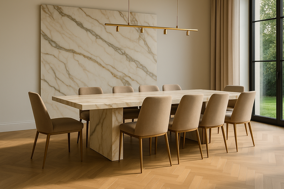 Thumbnail: Calacatta Gold Quartz Countertop Slab