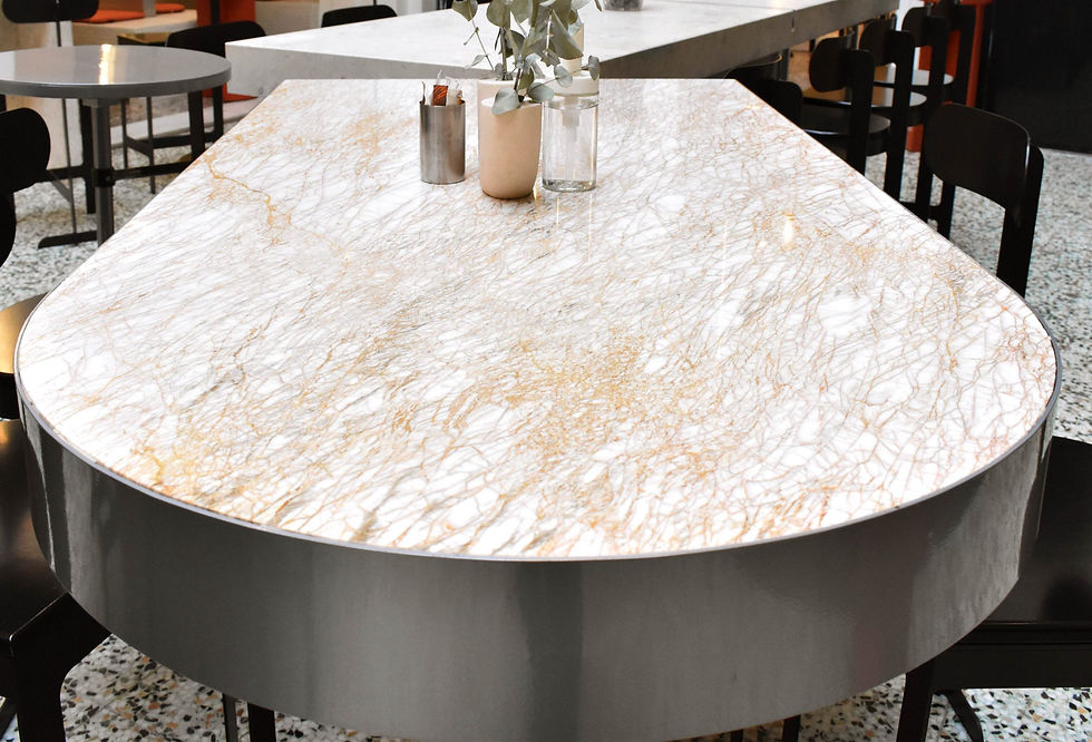 Thumbnail: Golden Spider White Marble