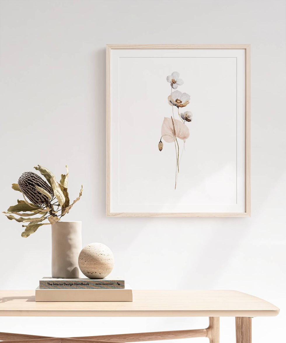 Thumbnail: Watercolor floral art 5