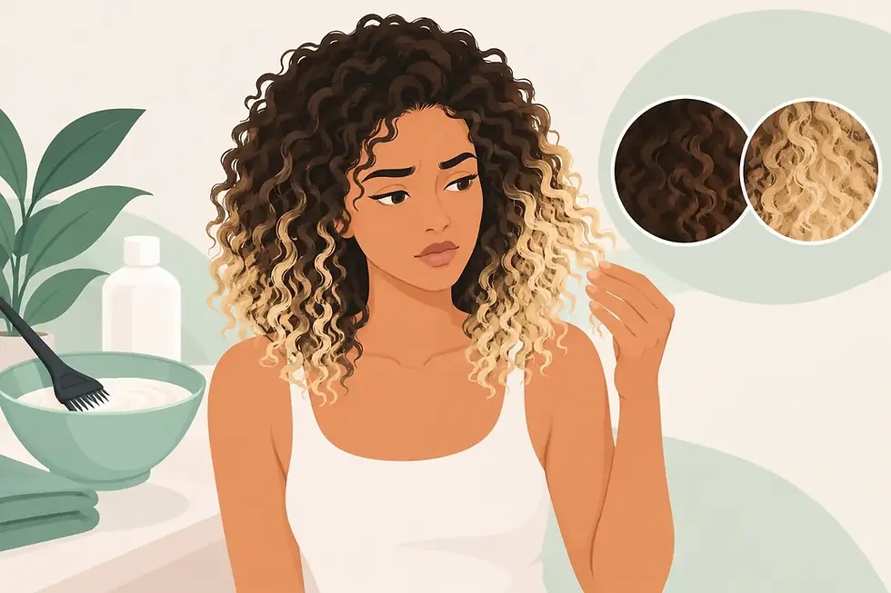 Can Bleach Damage Curls? What Your Hair Needs
