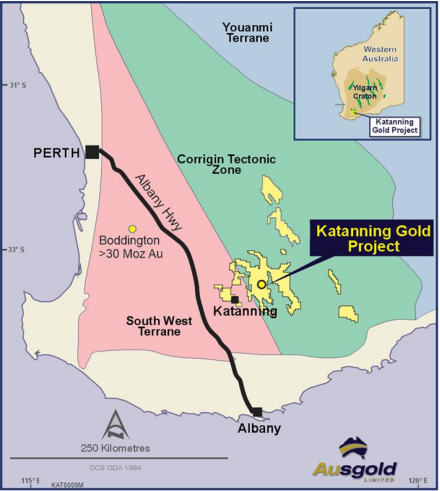 Figure 1: KGP Project - Long-life, low-risk operation in a Tier-1 jurisdiction (source: AUC) | Samso News